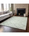 Addison Rugs Premium Washable Area Rug In Green