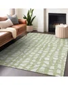 Addison Rugs Premium Washable Area Rug In Green
