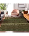 Addison Rugs Premium Washable Area Rug In Green