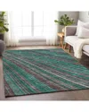 Addison Rugs Premium Washable Area Rug In Green