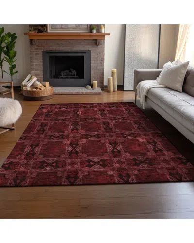 Addison Rugs Premium Washable Area Rug In Brown