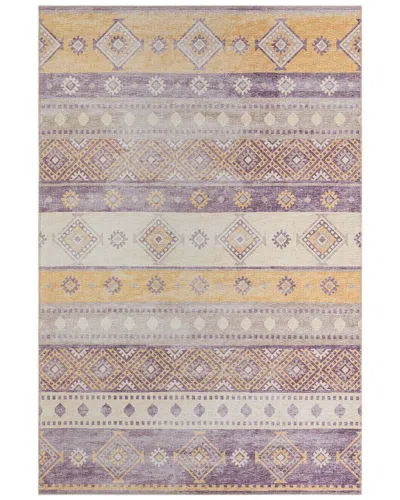 Addison Rugs Yuma Indoor/outdoor Washable Rug In Purple