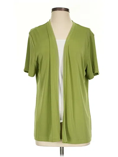 Pre-owned Additions By Chico's Kimono In Green