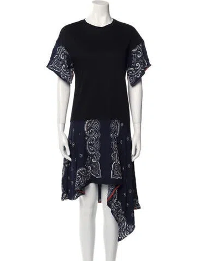 Pre-owned Adeam 2019 Midi Length Dress In Black