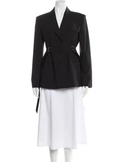 Pre-owned Adeam Blazer In Black