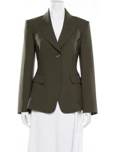 Pre-owned Adeam Blazer In Green