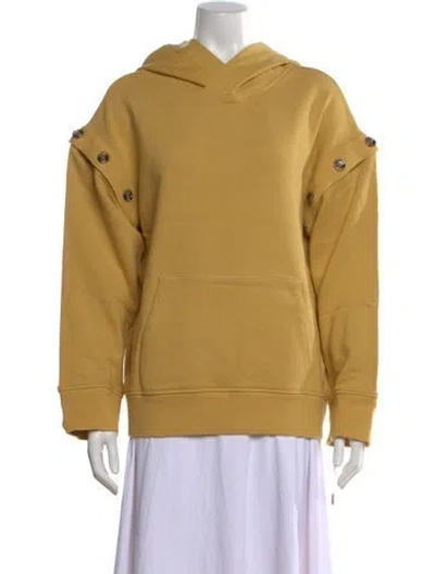 Pre-owned Adeam Crew Neck Sweater In Yellow