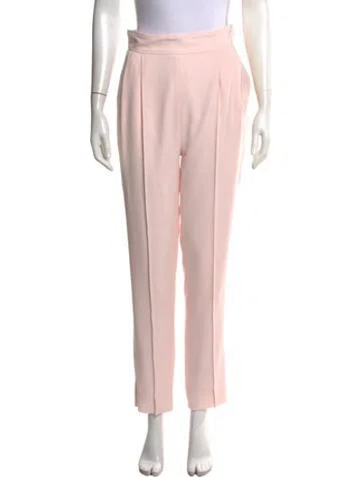 Pre-owned Adeam Straight Leg Pants In Pink