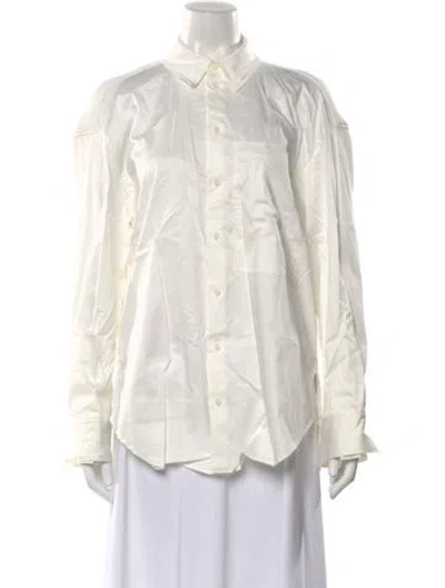 Pre-owned Adeam Sweater W/ Tags In White