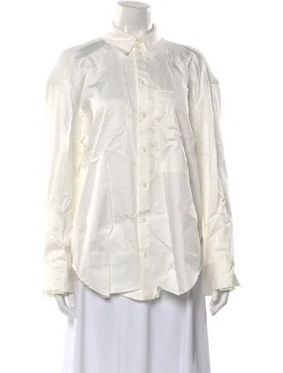 Pre-owned Adeam Sweater W/ Tags In White