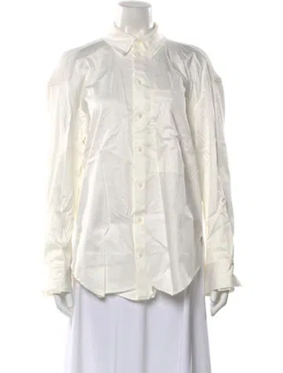 Pre-owned Adeam Sweater W/ Tags In White