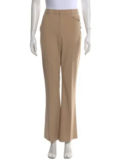 Pre-owned Adeam Wide Leg Pants In Neutral