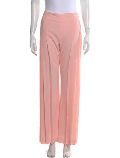 Pre-owned Adeam Wide Leg Pants In Pink