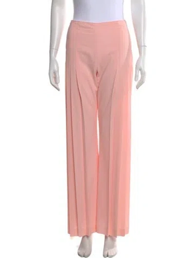 Pre-owned Adeam Wide Leg Pants In Pink