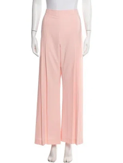 Pre-owned Adeam Wide Leg Pants In Pink