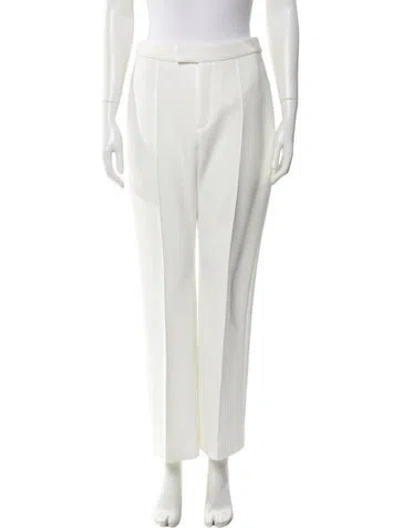 Pre-owned Adeam Wide Leg Pants In White