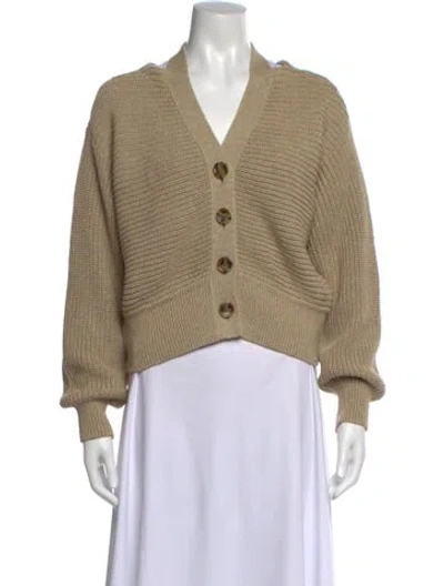 Pre-owned Adeam X Caroline Murphy Silk Sweater In Neutral