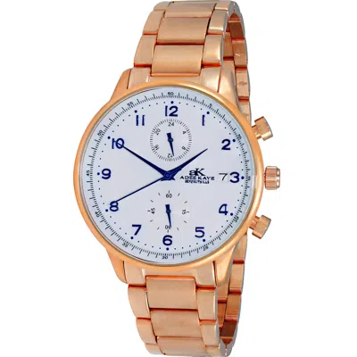 Adee Kaye Men's Blitz - G1 Grey Dial Watch In Gold