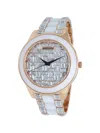 Adee Kaye Venice Crystal-embellished 41mm Watch In Gold