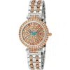 Adee Kaye Women's Finess Gold Dial Watch In Gold