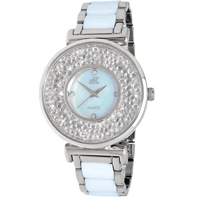 Adee Kaye Women's Pisa Mother Of Pearl Dial Watch In Multi