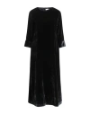 A.d.e.l.e.  1961 A. D.e. L.e. 1961 Woman Midi Dress Black Size 8 Polyester In Black
