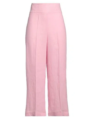 A.d.e.l.e.  1961 A. D.e. L.e. 1961 Woman Pants Pink Size 6 Linen