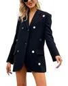 Adele Berto Blazer In Black
