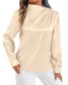 Adele Berto Blouse In Neutral