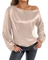 Adele Berto Blouse In Neutral
