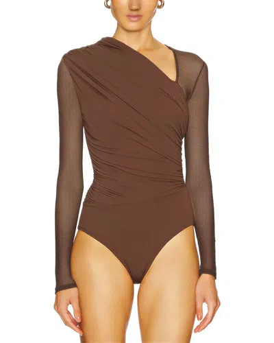 Adele Berto Bodysuit In Brown