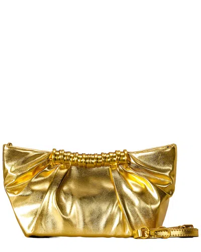 Adele Berto Clutch In Gold