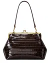 Adele Berto Clutch In Brown