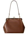 Adele Berto Clutch In Brown
