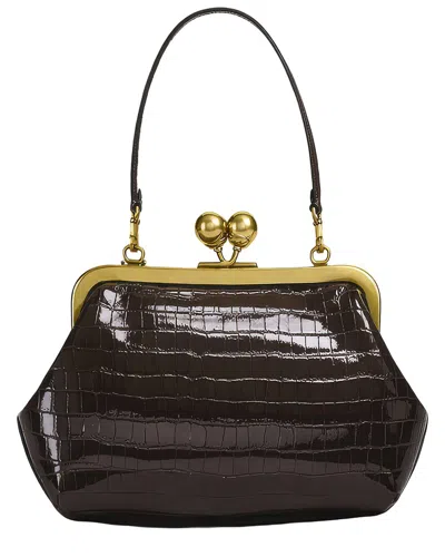 Adele Berto Clutch In Brown