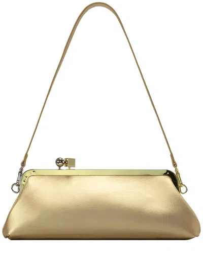 Adele Berto Clutch In Gold