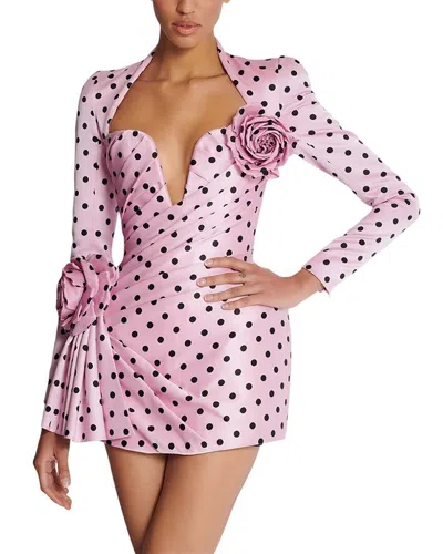 Adele Berto Dress In Pink