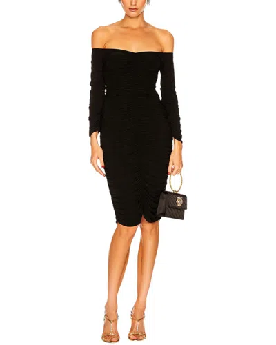 Adele Berto Dress In Black