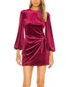 Adele Berto Dress In Pink