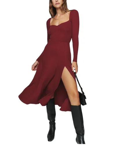 Adele Berto Dress In Red