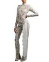 Adele Berto Jumpsuit In White