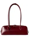 Adele Berto Leather Clutch In Multi