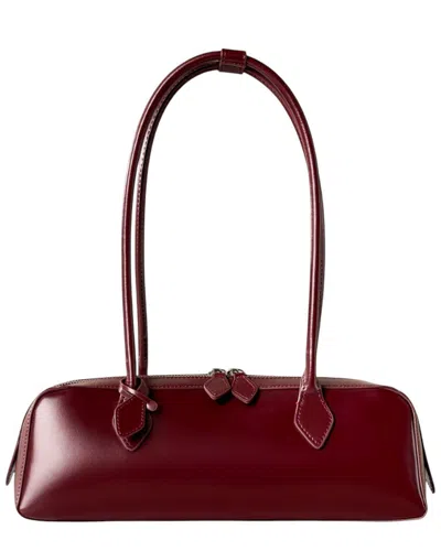 Adele Berto Leather Clutch In Multi