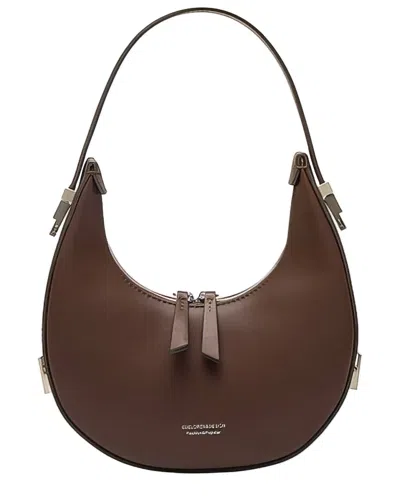Adele Berto Leather Hobo Bag