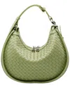 Adele Berto Leather Hobo Bag
