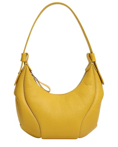 Adele Berto Leather Hobo Bag