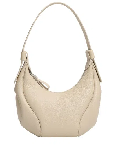 Adele Berto Leather Hobo Bag