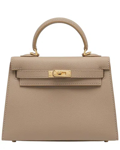 Adele Berto Leather Satchel