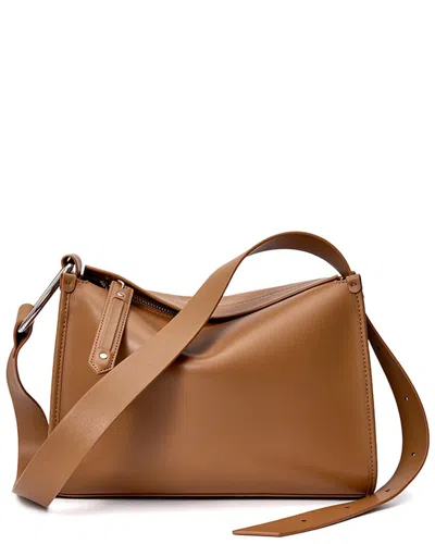 Adele Berto Leather Shoulder Bag