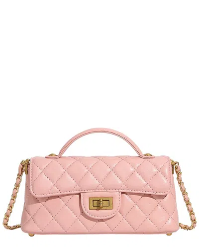 Adele Berto Leather Shoulder Bag